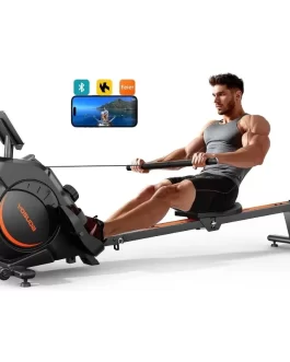 Magnetic/Water Rowing Machine 350 LB Weight Capacity Cushion Gym Machine Fitness Equipment Rowing Machine Fitness