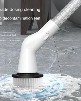 New Style Electric Cleaning Brush 5 in 1 Electric Multi-functional Home USB Automatic Cleaning Brush for Kitchen & Bathroom