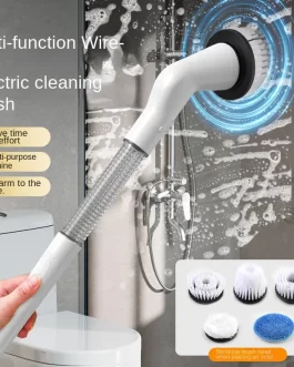 New Style Electric Cleaning Brush 5 in 1 Electric Multi-functional Home USB Automatic Cleaning Brush for Kitchen & Bathroom